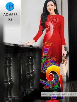 Vải áo dài Lập thể xoáy kiểu mới AD 6653 25 1584160568 133 Vai ao dai Lap the xoay kieu moi AD 6653