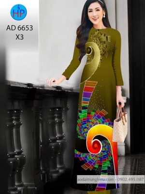 Vải áo dài Lập thể xoáy kiểu mới AD 6653 22 1584160568 447 Vai ao dai Lap the xoay kieu moi AD 6653