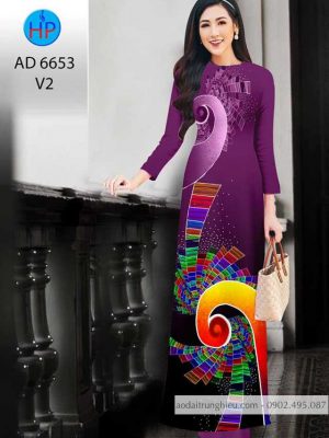 Vải áo dài Lập thể xoáy kiểu mới AD 6653 26 1584160568 448 Vai ao dai Lap the xoay kieu moi AD 6653