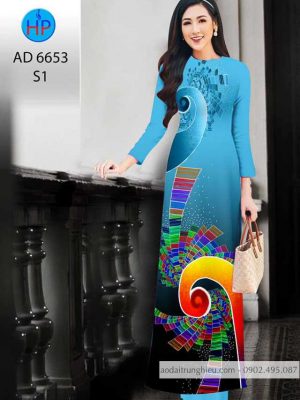 Vải áo dài Lập thể xoáy kiểu mới AD 6653 27 1584160568 99 Vai ao dai Lap the xoay kieu moi AD 6653