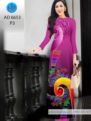 Vải áo dài Lập thể xoáy kiểu mới AD 6653 29 1584160569 30 Vai ao dai Lap the xoay kieu moi AD 6653