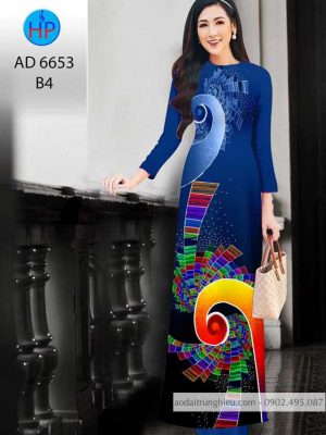 Vải áo dài Lập thể xoáy kiểu mới AD 6653 36 1584160569 616 Vai ao dai Lap the xoay kieu moi AD 6653