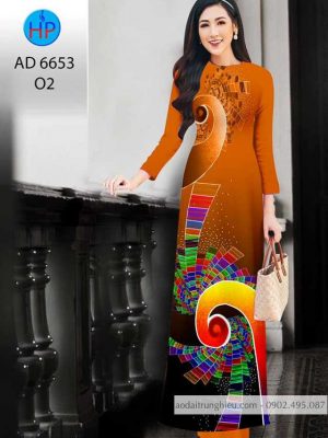 Vải áo dài Lập thể xoáy kiểu mới AD 6653 30 1584160569 730 Vai ao dai Lap the xoay kieu moi AD 6653