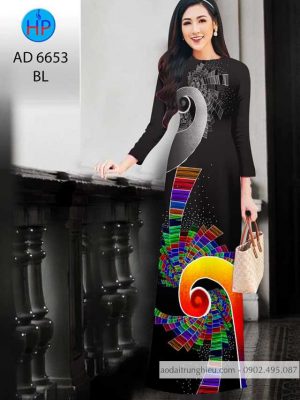 Vải áo dài Lập thể xoáy kiểu mới AD 6653 37 1584160569 825 Vai ao dai Lap the xoay kieu moi AD 6653