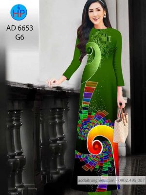Vải áo dài Lập thể xoáy kiểu mới AD 6653 31 1584160569 968 Vai ao dai Lap the xoay kieu moi AD 6653