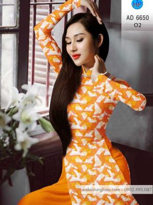 Vải áo dài Lá thiết kế 2020 AD 6650 28 1584160993 2 Vai ao dai La thiet ke 2020 AD 6650