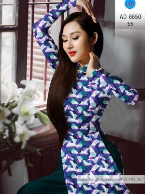 Vải áo dài Lá thiết kế 2020 AD 6650 29 1584160993 523 Vai ao dai La thiet ke 2020 AD 6650