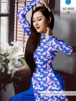 Vải áo dài Lá thiết kế 2020 AD 6650 36 1584160994 646 Vai ao dai La thiet ke 2020 AD 6650
