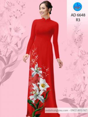 Vải áo dài Hoa Ly thiết kế 2020 AD 6648 24 1584161366 488 Vai ao dai Hoa Ly thiet ke 2020 AD 6648