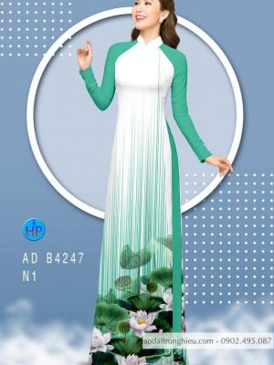 Vải áo dài Hoa Sen mới ra AD B4247 33 1584161591 306 Vai ao dai Hoa Sen moi ra AD B4247