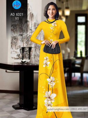 Vải áo dài Hoa và lá mới ra AD 6321 30 1584161809 973 Vai ao dai Hoa va la moi ra AD 6321