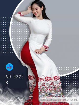 Vải áo dài Hoa in 3D kiểu mới AD 9222 35 1584161994 225 Vai ao dai Hoa in 3D kieu moi AD 9222