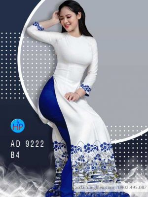 Vải áo dài Hoa in 3D kiểu mới AD 9222 21 1584161994 353 Vai ao dai Hoa in 3D kieu moi AD 9222
