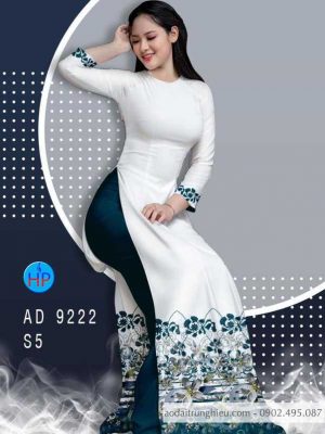 Vải áo dài Hoa in 3D kiểu mới AD 9222 26 1584161994 782 Vai ao dai Hoa in 3D kieu moi AD 9222
