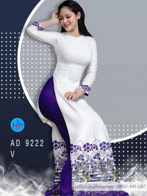 Vải áo dài Hoa in 3D kiểu mới AD 9222 31 1584161994 870 Vai ao dai Hoa in 3D kieu moi AD 9222