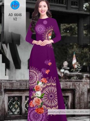 Vải áo dài Hoa hồng thiết kế 2020 AD 6646 27 1584171593 285 Vai ao dai Hoa hong thiet ke 2020 AD 6646