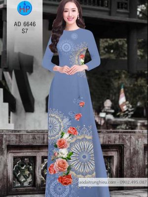 Vải áo dài Hoa hồng thiết kế 2020 AD 6646 26 1584171593 551 Vai ao dai Hoa hong thiet ke 2020 AD 6646