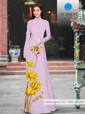 Vải áo dài hoa Sen vàng mới ra AD 5894 29 1584172007 314 Vai ao dai hoa Sen vang moi ra AD 5894