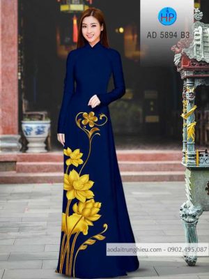 Vải áo dài hoa Sen vàng mới ra AD 5894 33 1584172007 527 Vai ao dai hoa Sen vang moi ra AD 5894