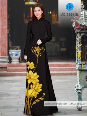 Vải áo dài hoa Sen vàng mới ra AD 5894 31 1584172007 658 Vai ao dai hoa Sen vang moi ra AD 5894