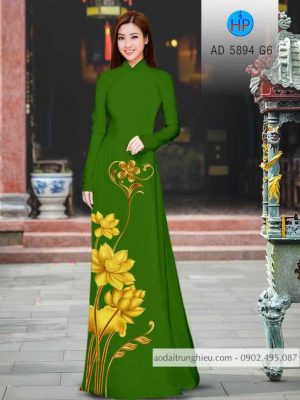 Vải áo dài hoa Sen vàng mới ra AD 5894 27 1584172007 889 Vai ao dai hoa Sen vang moi ra AD 5894