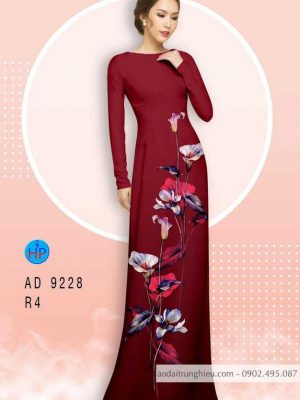 Vải áo dài Hoa Thuỷ Vu thiết kế 2020 AD 9228 26 1584172876 617 Vai ao dai Hoa Thuy Vu thiet ke 2020 AD