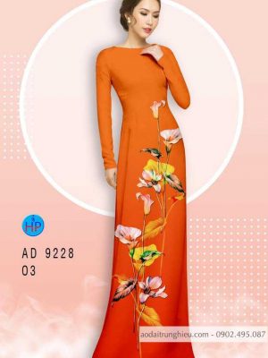 Vải áo dài Hoa Thuỷ Vu thiết kế 2020 AD 9228 37 1584172877 307 Vai ao dai Hoa Thuy Vu thiet ke 2020 AD