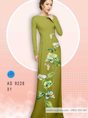 Vải áo dài Hoa Thuỷ Vu thiết kế 2020 AD 9228 32 1584172877 376 Vai ao dai Hoa Thuy Vu thiet ke 2020 AD