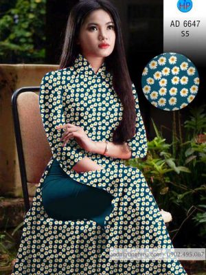 1584174342 198 Vai ao dai Cuc hoa mi moi ra AD 6647