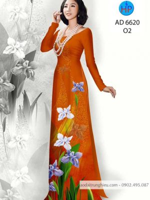 Vải áo dài Hoa Cà thiết kế 2020 AD 6620 28 1584174446 147 Vai ao dai Hoa Ca thiet ke 2020 AD 6620