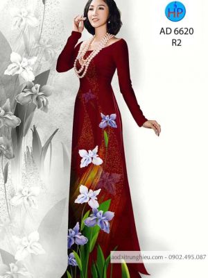 Vải áo dài Hoa Cà thiết kế 2020 AD 6620 21 1584174446 160 Vai ao dai Hoa Ca thiet ke 2020 AD 6620