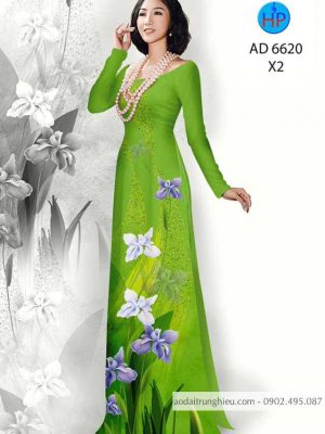 Vải áo dài Hoa Cà thiết kế 2020 AD 6620 23 1584174446 319 Vai ao dai Hoa Ca thiet ke 2020 AD 6620