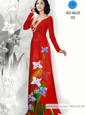 Vải áo dài Hoa Cà thiết kế 2020 AD 6620 22 1584174446 340 Vai ao dai Hoa Ca thiet ke 2020 AD 6620