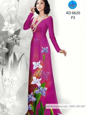 Vải áo dài Hoa Cà thiết kế 2020 AD 6620 31 1584174446 415 Vai ao dai Hoa Ca thiet ke 2020 AD 6620