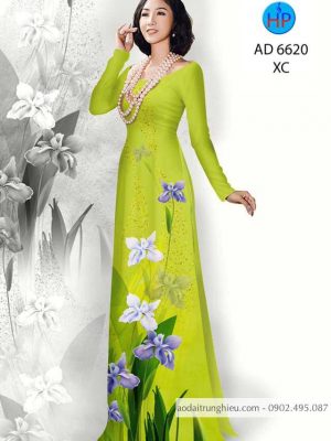 Vải áo dài Hoa Cà thiết kế 2020 AD 6620 24 1584174446 935 Vai ao dai Hoa Ca thiet ke 2020 AD 6620