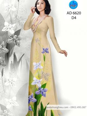 Vải áo dài Hoa Cà thiết kế 2020 AD 6620 35 1584174447 318 Vai ao dai Hoa Ca thiet ke 2020 AD 6620