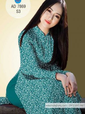 Vải áo dài hoa nhí đều kiểu mới AD 7869 24 1584174556 812 Vai ao dai hoa nhi deu kieu moi AD 7869