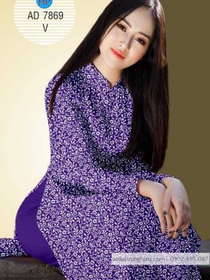 Vải áo dài hoa nhí đều kiểu mới AD 7869 29 1584174557 644 Vai ao dai hoa nhi deu kieu moi AD 7869