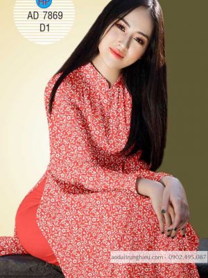 Vải áo dài hoa nhí đều kiểu mới AD 7869 31 1584174557 681 Vai ao dai hoa nhi deu kieu moi AD 7869