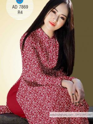 Vải áo dài hoa nhí đều kiểu mới AD 7869 27 1584174557 940 Vai ao dai hoa nhi deu kieu moi AD 7869