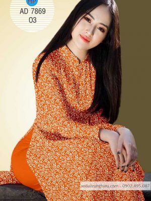 Vải áo dài hoa nhí đều kiểu mới AD 7869 34 1584174558 436 Vai ao dai hoa nhi deu kieu moi AD 7869