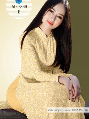 Vải áo dài hoa nhí đều kiểu mới AD 7869 35 1584174558 883 Vai ao dai hoa nhi deu kieu moi AD 7869
