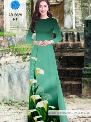 Vải áo dài Hoa Loa Kèn kiểu mới AD 6629 21 1584329441 443 Vai ao dai Hoa Loa Ken kieu moi AD 6629