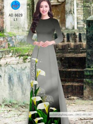 Vải áo dài Hoa Loa Kèn kiểu mới AD 6629 30 1584329442 141 Vai ao dai Hoa Loa Ken kieu moi AD 6629