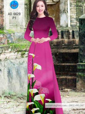 Vải áo dài Hoa Loa Kèn kiểu mới AD 6629 23 1584329442 485 Vai ao dai Hoa Loa Ken kieu moi AD 6629