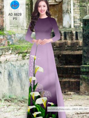 Vải áo dài Hoa Loa Kèn kiểu mới AD 6629 27 1584329442 589 Vai ao dai Hoa Loa Ken kieu moi AD 6629