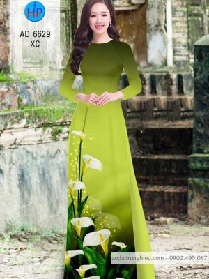 Vải áo dài Hoa Loa Kèn kiểu mới AD 6629 26 1584329442 67 Vai ao dai Hoa Loa Ken kieu moi AD 6629