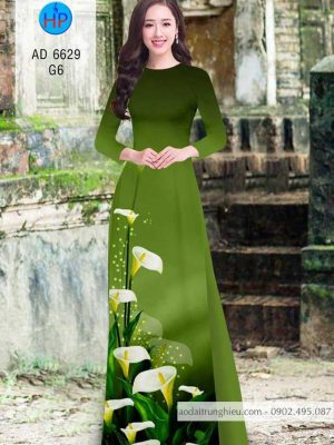 Vải áo dài Hoa Loa Kèn kiểu mới AD 6629 22 1584329442 814 Vai ao dai Hoa Loa Ken kieu moi AD 6629