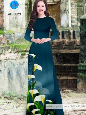 Vải áo dài Hoa Loa Kèn kiểu mới AD 6629 36 1584329443 71 Vai ao dai Hoa Loa Ken kieu moi AD 6629