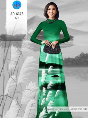 Vải áo dài Quê hương yên bình thiết kế 2020 AD 6378 25 1584329538 146 Vai ao dai Que huong yen binh thiet ke 2020